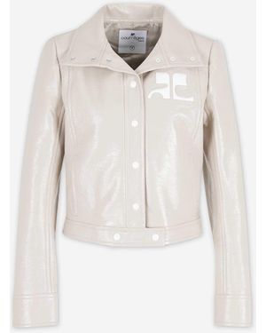 Courreges Vinyl Jacket Reissue - White