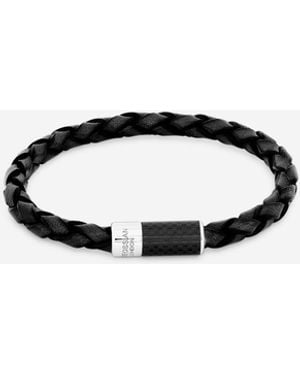 Tateossian Carbon Pop Bracelet - Black
