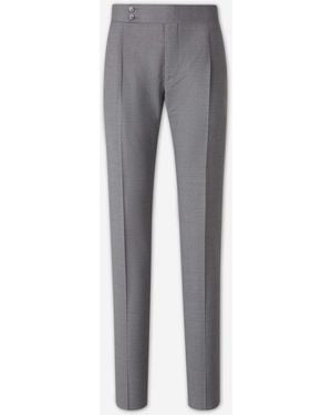 SCABAL® Wool Dress Pants - Gray