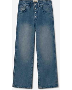 Carrera Jeans Anchos - Azul