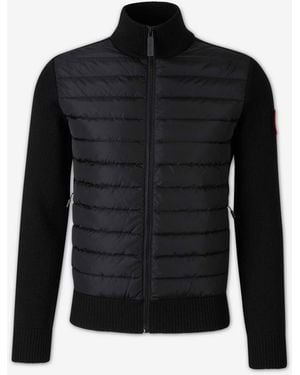 Canada Goose Quilted Knit Jacket - Black