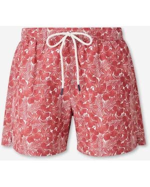 Santa Eulalia Maillot De Bain Tropical - Rouge