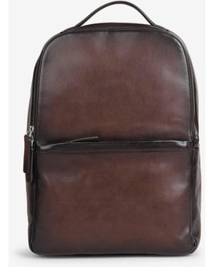 Officine Creative Leather Backpack - Brown