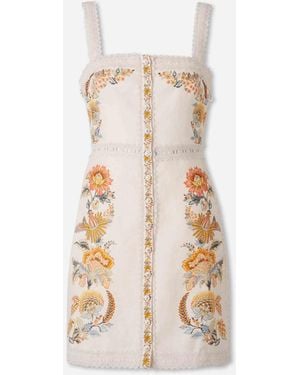 FARM Rio Ligia Mini Dress - White