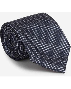 Brioni Textured Tie - Blue
