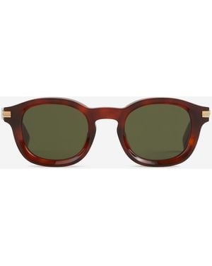 ZEGNA Round Sunglasses - Green