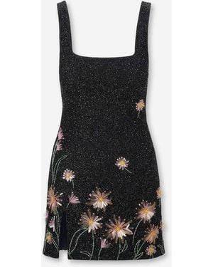 STAUD Mini Kleid Le Sable - Schwarz
