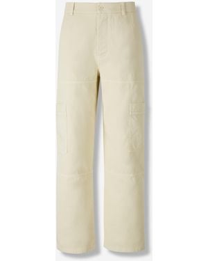 Off-White c/o Virgil Abloh Pantalons Cargo Amples - Neutre