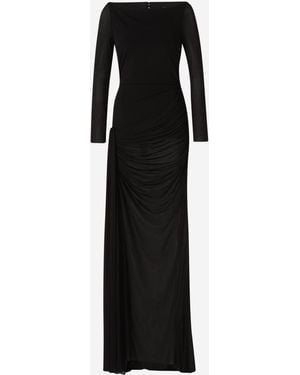 Safiyaa Maxi Knitted Dress - Black