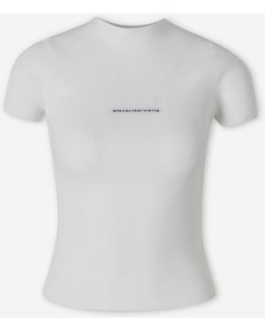 Alexander Wang Short Sleeve T-Shirt - White