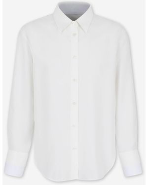 Acne Studios Layered Casual Shirt - White