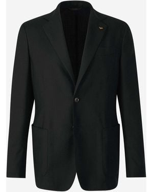 Colombo Veste Ultralégère En Cachemire - Noir