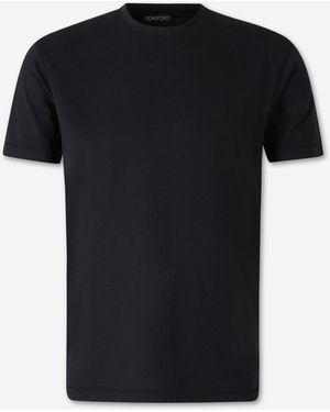 Tom Ford Plain T-Shirt - Black