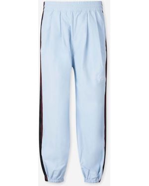 Willy Chavarria Joggers Cdc Tape - Blue