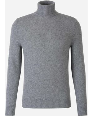 Santa Eulalia Turtleneck Jumper Light - Grey