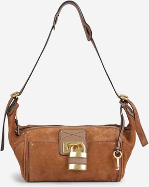 Chloé Bolso Padington Ante - Marrón