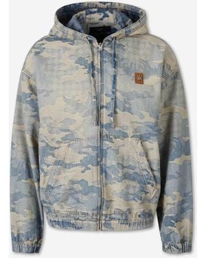 Amiri Casual Denim Jacket - Blue