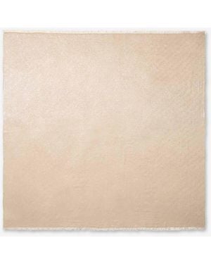 Peserico Lurex Scarf - Natural