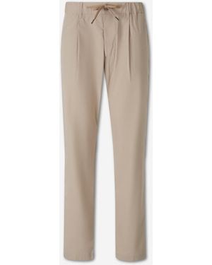 Herno Pantalones Rectos Técnicos - Neutro