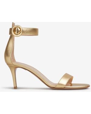 Gianvito Rossi Sandalen Mit Absatz Portofino - Natur