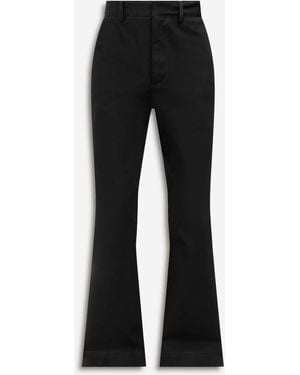 Amiri Flared Logo Trousers - Black