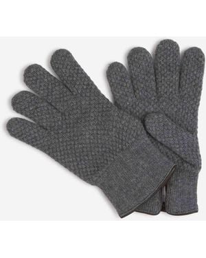 Santa Eulalia Guantes Punto Lana - Gris