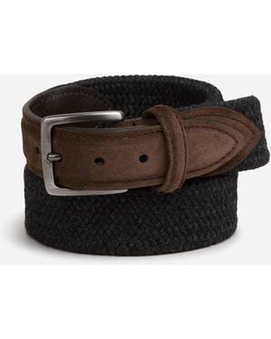 Santa Eulalia Braided Belt - Black