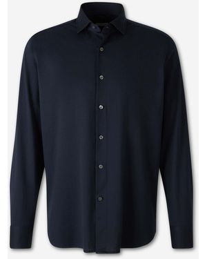 Santa Eulalia Cotton Dress Shirt - Blue