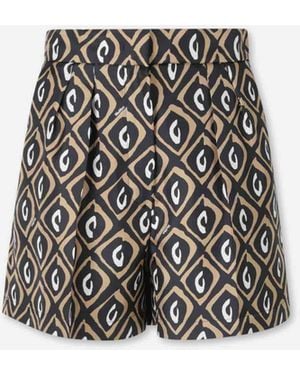 Max Mara Straight Shorts - White