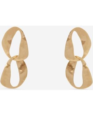 Cult Gaia Orecchini Rue Mini Drop - Bianco