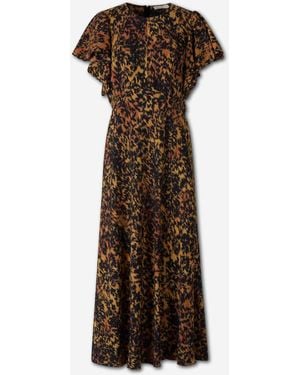Ulla Johnson Blithe Midi Dress - Brown