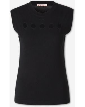Marni Top Cut Outs - Black