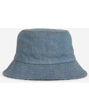 Burberry Denim Fisherman Hat - Blue