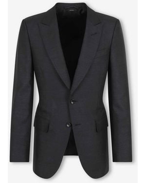 Tom Ford Straight Silk American - Black