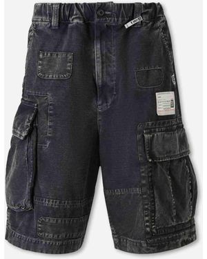 Maison Mihara Yasuhiro Bermuda Shorts Cargo - Blue