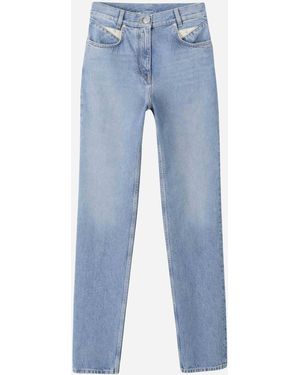 Givenchy Jean Slim En Denim - Bleu