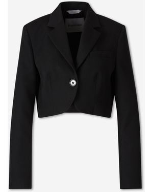 Balenciaga Blazer Cropped - Black