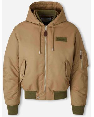 McQueen Technical Jacket With Hood - Natural