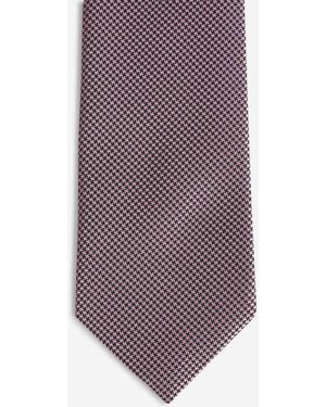 Tom Ford Textured Tie - Purple