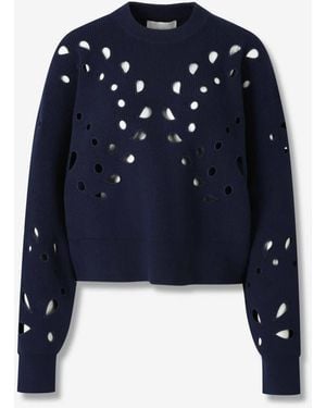 Ulla Johnson Pull En Coton Vanessa - Bleu