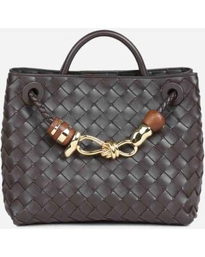 Bottega Veneta Borsa Small Andiamo - Nero
