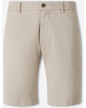 Santa Eulalia Straight Bermuda Shorts - Natural
