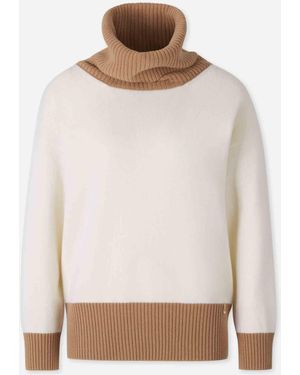 Herno Rollkragenpullover - Weiß