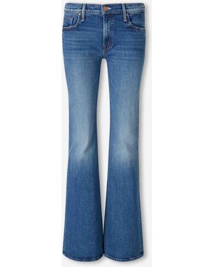 Mother Jeans The Jinx Heel - Blau