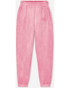 Alexander Wang Pantaloni Sportivi - Rosa