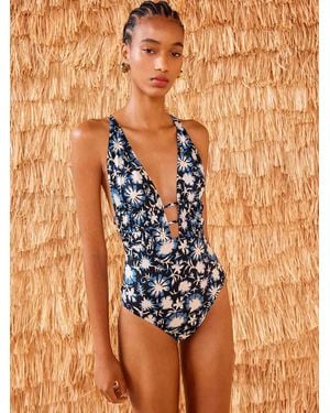 Ulla Johnson Costume Da Bagno Dioni - Marrone