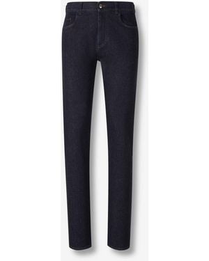 Canali Flared Jeans - Blue