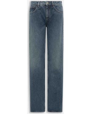 Moncler Jeans Dritti - Blu