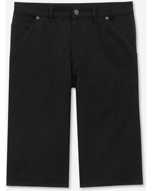 Saint Laurent Bermudas Denim Baggy - Negro