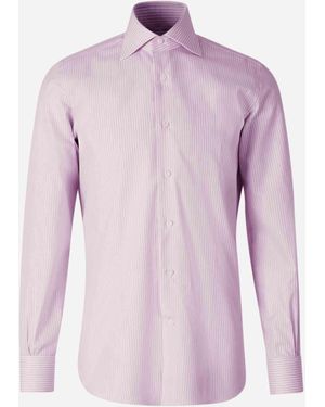 Santa Eulalia Striped Cotton Shirt - Pink